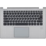 Клавиатура (топ-панель) для ноутбука Lenovo IdeaPad Yoga 530-14IKB черная с ...