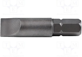 470-12.0-1, Screwdriver bit; slot; 12,0x2,0mm; Overall len: 36mm; 2pcs.