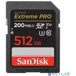SecureDigital 512GB SanDisk SDXC Extreme Pro UHS-I Class 3 (U3) V30 200/140 MB/s ...