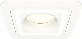 Фото 1/2 Ambrella Комплект встраиваемого светильника XC7901011 SWH белый песок MR16 GU5.3 (C7901, N7715)