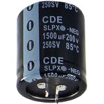 SLPX103M035E3P3, Aluminum Electrolytic Capacitors - Snap In 10000uF 35V 20% 85C