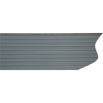 Ribbon cable, 10 pole, pitch 2.5 mm, 0.2 mm², AWG 24, PVC, gray, BYB-5-94F477