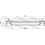 95JES-38550814X, Сальник привода 38x55x8x13.7, NISSAN PRIMERA P12 2001-2007