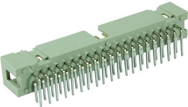 Pin header, 26 pole, pitch 2.54 mm, angled, gray, 09185267323 – купить ...