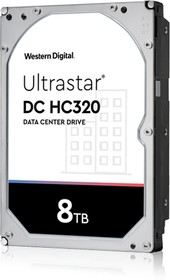 Жесткий диск Western Digital SATA-III 8Tb 0B36404 HUS728T8TALE6L4 Ultrastar DC HC320 (7200rpm) 256Mb 3.5"