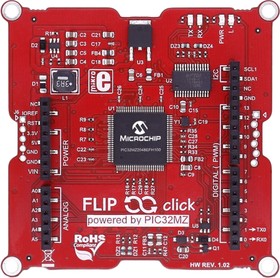 Фото 1/3 Flip&Click PIC32MZ MCU Add On Board MIKROE-2340