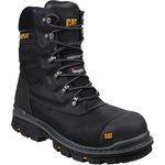 Premier 8" Black size 12, Premier Black Composite Toe Capped Men's Safety Boots, UK 12