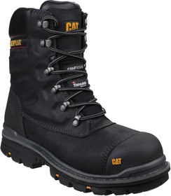 Premier 8" Black size 12, Premier Black Composite Toe Capped Men's Safety Boots, UK 12