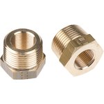 0163 27 17, Brass Pipe Fitting, Straight Threaded Reducer ...