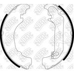 FN3421, Колодки тормозные Ford Fiesta 125-18D 95-, Fusion 125-16D 00- ...