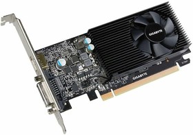 Фото 1/10 Видеокарта NVIDIA GeForce GT 1030 Gigabyte 2Gb (GV-N1030D5-2GL)