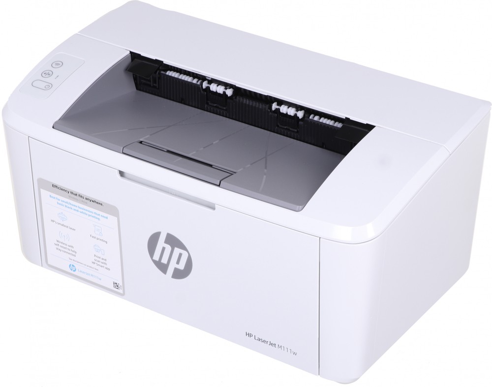 Принтер лазерный HP LaserJet M111w (7MD68A) A4 WiFi белый | купить в  розницу и оптом