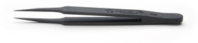 Фото 1/3 ESD plastic tweezers, uninsulated, antimagnetic, plastic, 115 mm, 705.CF