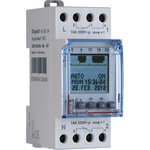 4 126 54, Digital DIN Rail Time Switch 230 V ac, 1-Channel