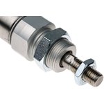 RM/8025/M/40, Pneumatic Roundline Cylinder - 25mm Bore, 40mm Stroke ...