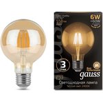 Лампа LED Filament G95 E27 6W Golden 2400K SQ105802006