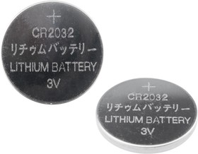 Фото 1/10 30-1108, Батарейка литиевая CR2032, 3В, 5 шт, блистер