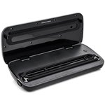 Вакуумный упаковщик Kitfort КТ-1502-2 110Вт 12л/мин 0.8Бар шир.пак.:28см черный/серый