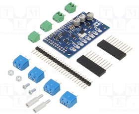 5072, DC-motor driver; Motoron; I2C; Icont out per chan: 1.7A; Ch: 3