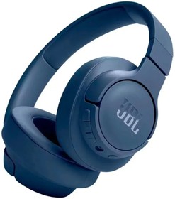 Фото 1/6 JBL TUNE T720 BT синие Беспроводные наушники (jack 3.5 мм/bluetooth, 40 мм, 500 мAч, JBLT720BTBLU)