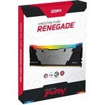 DDR 4 DIMM 32Gb PC28800, 3600Mhz, Kingston FURY Renegade Black RGB CL16 (Kit of ...