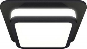 Фото 1/2 Ambrella Комплект встраиваемого светильника с акрилом XC7902012 SBK/FR черный песок/белый матовый MR16 GU5.3 (C7902, N7751)