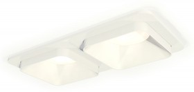 Фото 1/2 Ambrella Комплект встраиваемого светильника XC7905001 SWH белый песок MR16 GU5.3 (C7905, N7701)