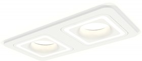 Фото 1/2 Ambrella Комплект встраиваемого светильника XC7905011 SWH белый песок MR16 GU5.3 (C7905, N7715)