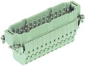 09330242672, Heavy Duty Power Connectors MALE INSERT HAN 24ESS CAGE CLMP