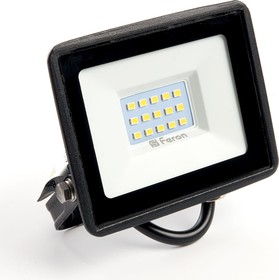 Фото 1/9 Прожектор светодиодный LL-919 2835 SMD 20W 4000K IP65 AC220V/50Hz, черный 29493