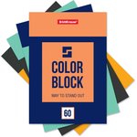 Блокнот на клею Color Block, А6, 60 листов, 49686