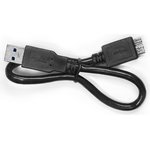 Соединительный кабель USB 3.0 AM-microBM 0,3 метра, двойной экран 13700-AMCR03U3