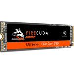 ZP2000GM3A002, Твердотельный накопитель Seagate ZP2000GM3A002 FireCuda 520 SSD 2TB, M.2, PCIe G4x4, NVMe1.3, 3D TLC