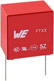 890334024002, Safety Capacitors WCAP-FTXX 20mm Lead 0.22uF 10% 310VAC