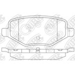 Колодки задние FORD Explorer/Flex/Taurus/Edge / LINCOLN MKT NIBK PN0698