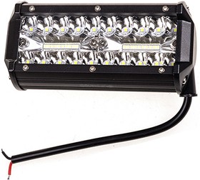 S07201063, Фара светодиодная OFF ROAD 160*70мм прямоугольная 12V/24V 120W 6000К SKYWAY 40 диодов Ближний свет