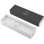 Ручка перьевая PARKER "Jotter Stainless Steel GT", корпус серебристый, позолота ...