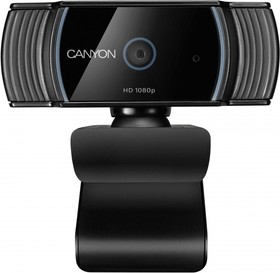 Фото 1/10 Камера Web IP Canyon CNS-CWC5 2MP (1920x1080) FULL HD CMOS USB2.0 поворот 360град., 60 кадров/с, авто фокусировка, встроенный микрофон с авт
