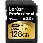 LSD128CBEU633, 128 GB SDXC SD Card, Class 10, UHS-1 U3