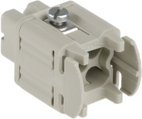 Фото 1/5 10421000, Heavy Duty Power Connector Insert, 10A, Female, H-A Series, 3 Contacts