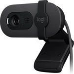 Веб-камера/ Logitech Brio 100 Full HD webcam - GRAPHITE - USB (960-001585)