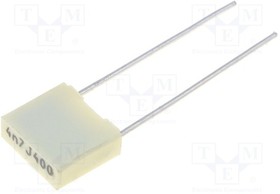R82MC1470DQ50J, Cap Film 0.0047uF 400V PET 5% (7.2 X 2.5 X 6.5mm) Radial Stacked 5mm 105°C Automotive Ammo