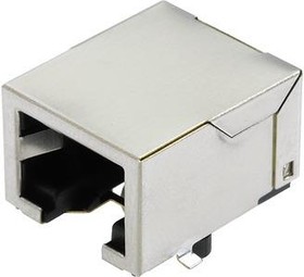 09455511110, Modular Connectors / Ethernet Connectors RJ 45 MOD. JACK SMD FOR HYBRID TAPE&REEL