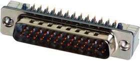 09553666820741, D-Sub Standard Connectors MALE 25P DIECAST4-40 10pin, PL2