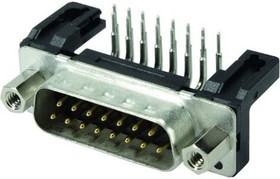 09665226801, D-Sub Standard Connectors DSUB SV ML SSDP ANG87-254 50P AU2