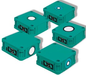 UB500-F42-E6-V15, Ultrasonic Block-Style Proximity Sensor, 30 → 500 mm Detection, PNP Output, 10 → 30 V dc