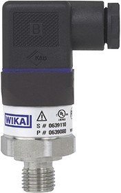 46879286, A-10 Series Pressure Sensor, 0bar Min, 6bar Max, Analogue Output, Wika | купить в розницу и оптом