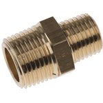 0121 17 13, Brass Pipe Fitting, Straight Threaded Adapter ...