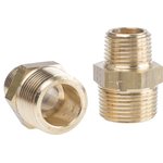 0121 27 21, Brass Pipe Fitting, Straight Threaded Adapter ...