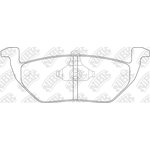 Колодки тормозные дисковые FORD MAVERICK/MAZDA TRIBUTE 2.3-3.0 01- PN5808